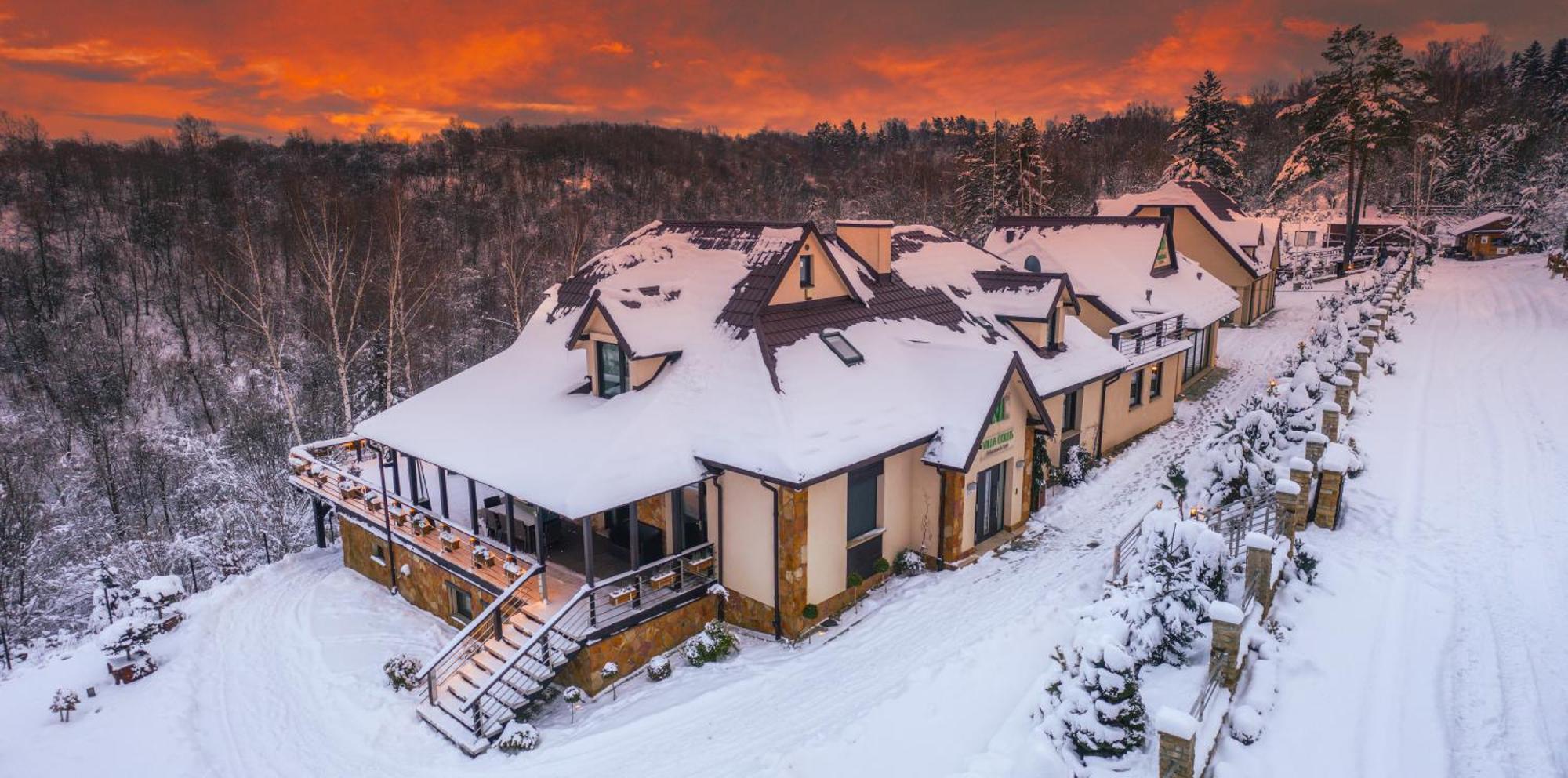 Villa Collis Olchowiec Esterno foto